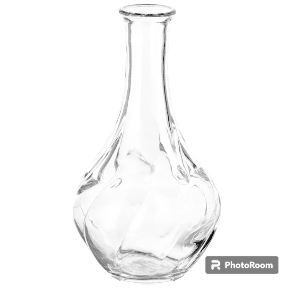 Petit Vase en verre 17cm