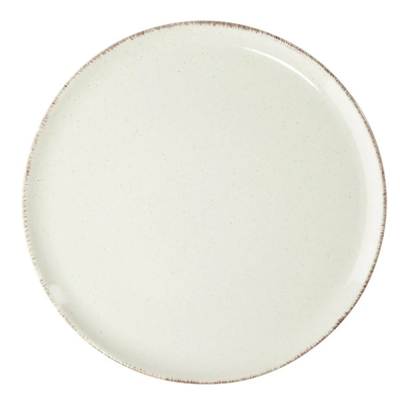 Assiette Lisbonne ⌀20,5m Crème/grès