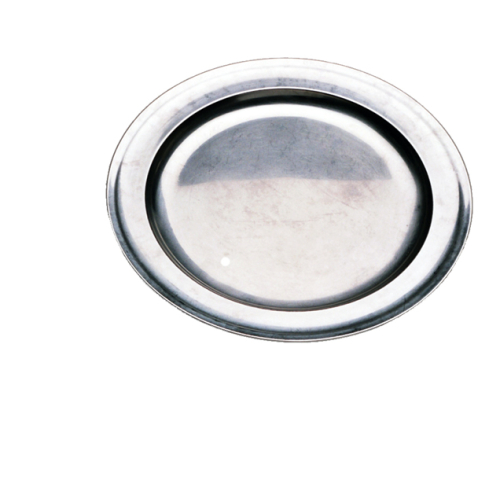 Plateau rond en inox ø=54,5cm