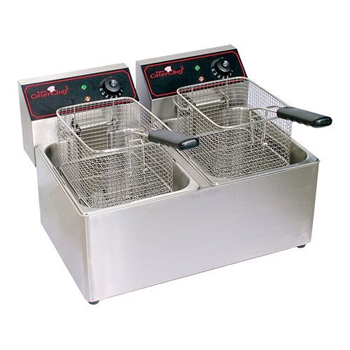 Friteuse 2x8L élec. 220v